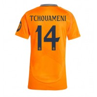 Real Madrid Aurelien Tchouameni #14 Vieraspaita Naiset 2024-25 Lyhythihainen